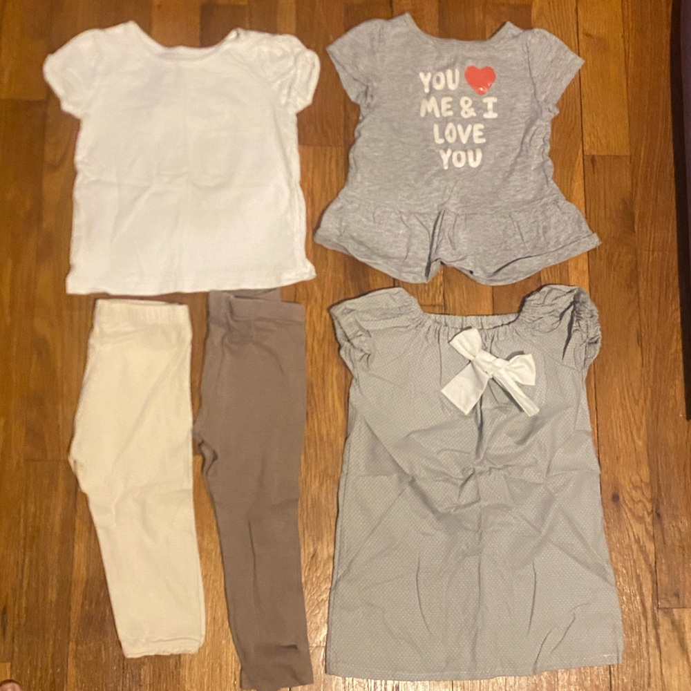 Minimal set girls 12-18months